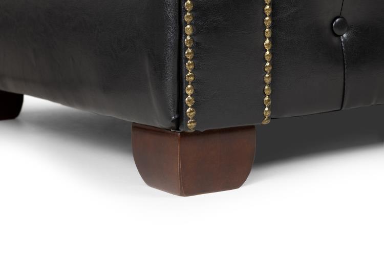 Chesterfield Sofa in Silver or Slate Grey 2, 3 Seat, 4 Seat Corner Settee Footstool (Copy) Sofa CasaFenix