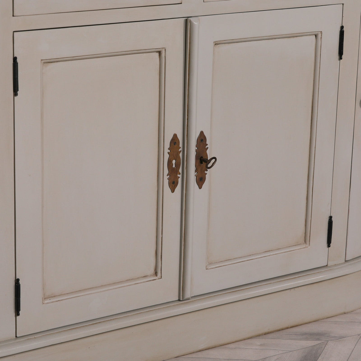 Large Grey Dresser Display Cabinet Display Cabinet CasaFenix