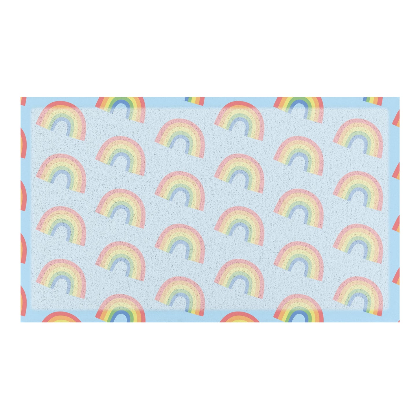 Pastel Rainbow Indoor Outdoor Doormat (70 x 40cm) Doormats CasaFenix