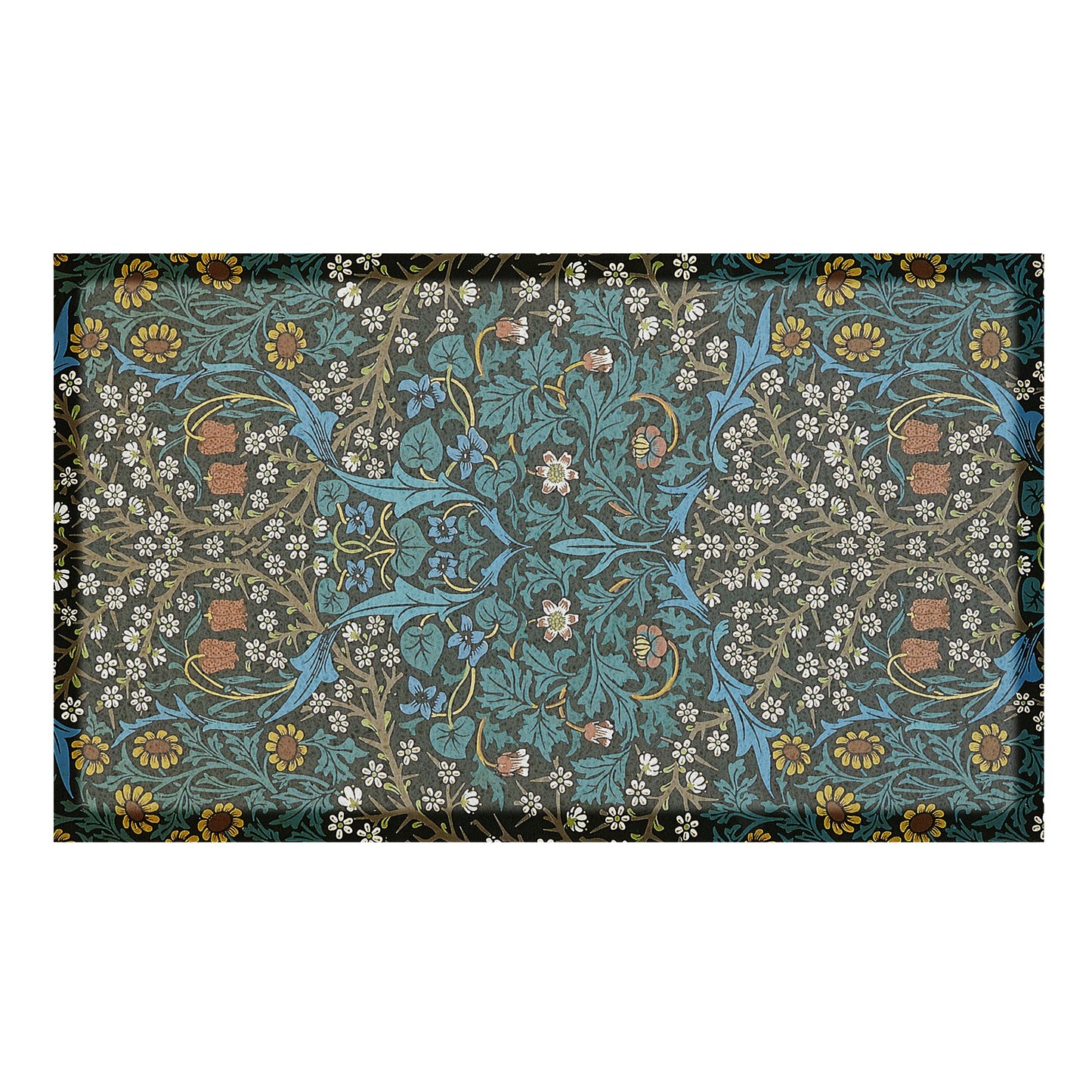 William Morris Tulips Indoor Outdoor Doormat (70 x 40cm) Doormats CasaFenix