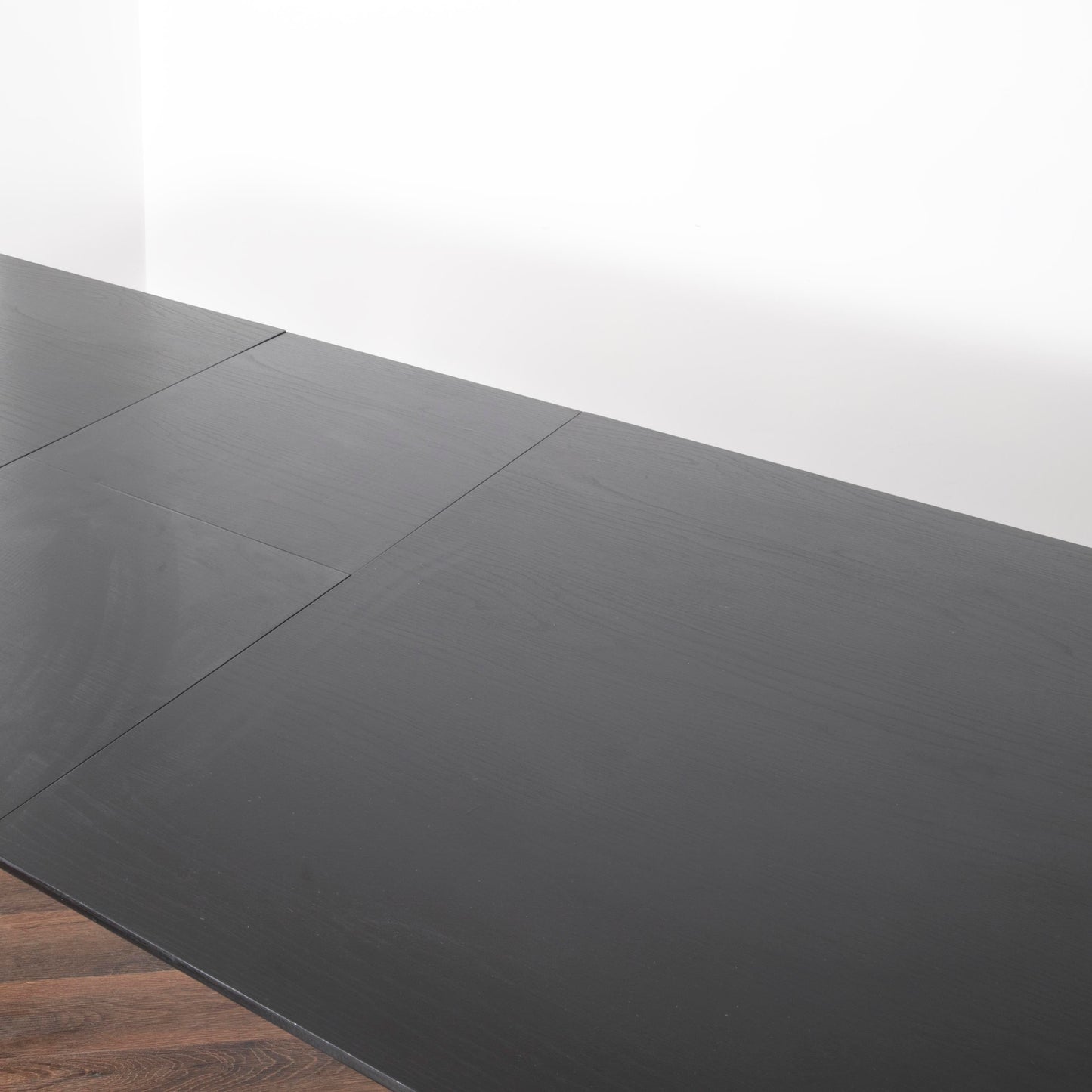 Oxford Dark Ash Dining Table 160cm x 90 x 76cm - extends to 200cm CasaFenix