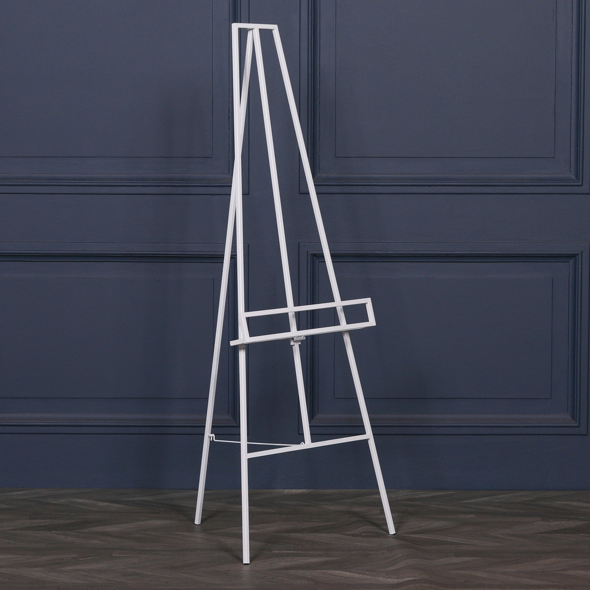 White Metal Adjustable Art Easel Easel CasaFenix