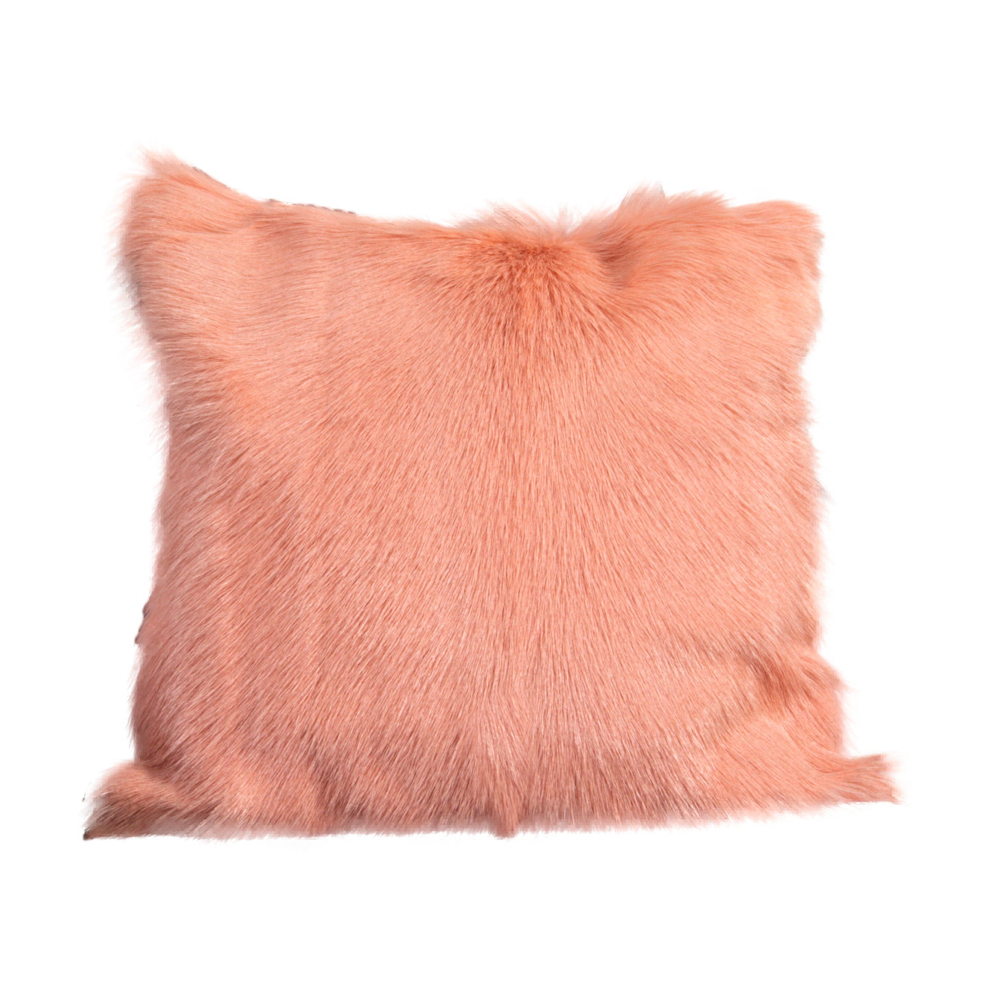 PINK Goatskin Cushion 45x45cm - CasaFenix