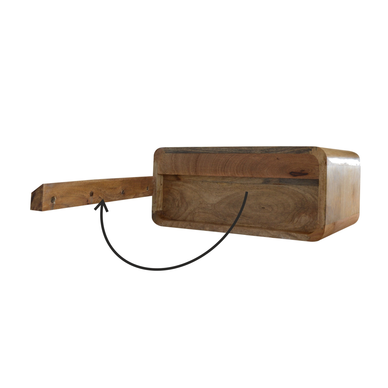 Wall Mounted Open Bedside Bedside table / chest CasaFenix
