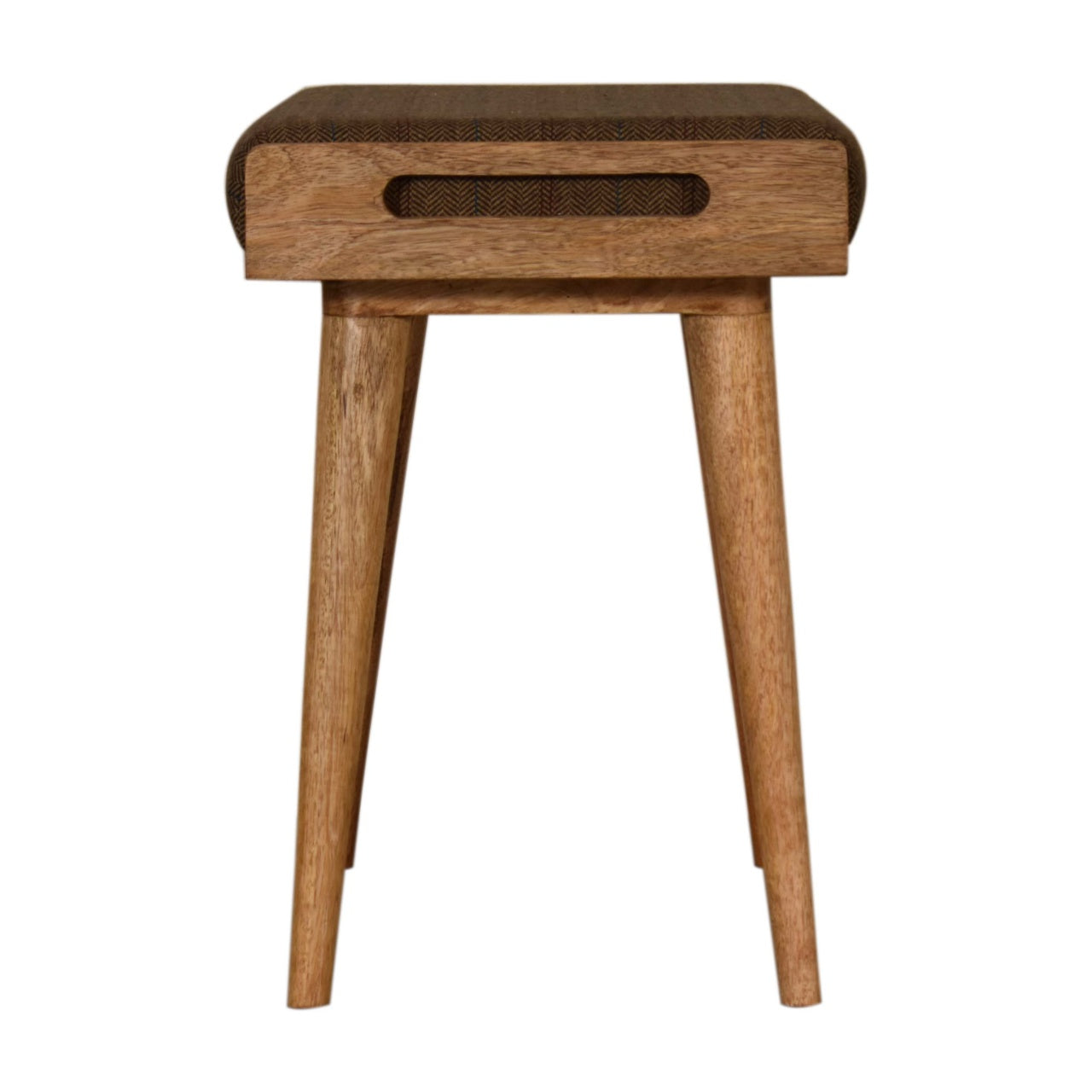 Multi Tweed Tray Style Footstool Stools CasaFenix
