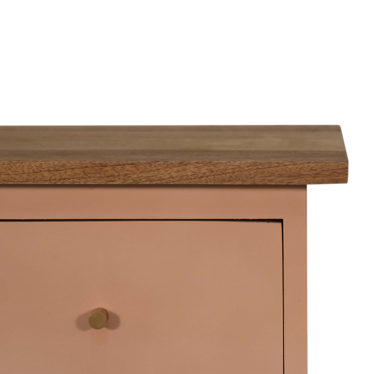Blush Pink Hand Painted Bedside Bedside table / chest CasaFenix