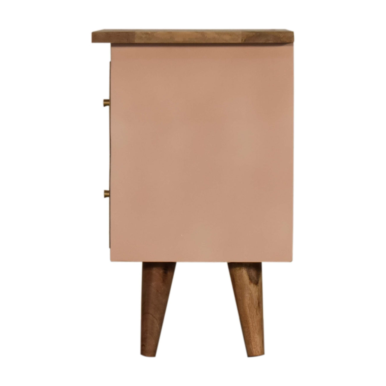 Blush Pink Hand Painted Bedside Bedside table / chest CasaFenix