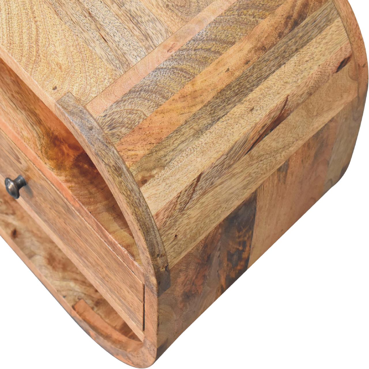 2 Drawer Curved Edge Media Unit TV Stand CasaFenix