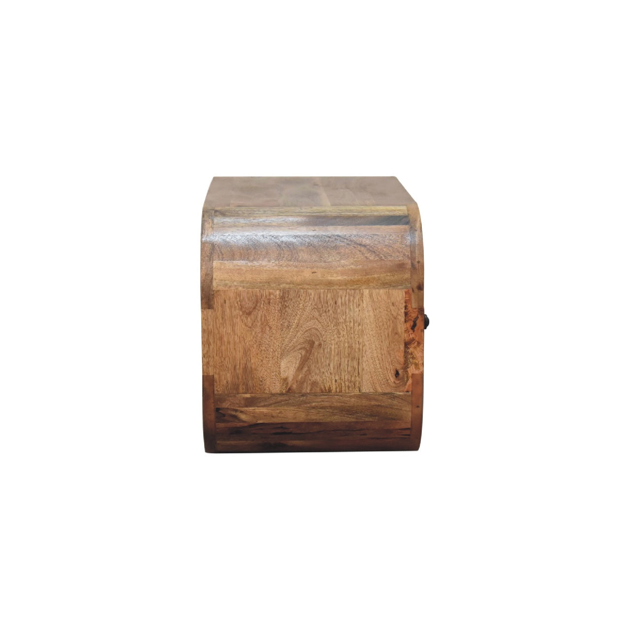 2 Drawer Curved Edge Media Unit TV Stand CasaFenix