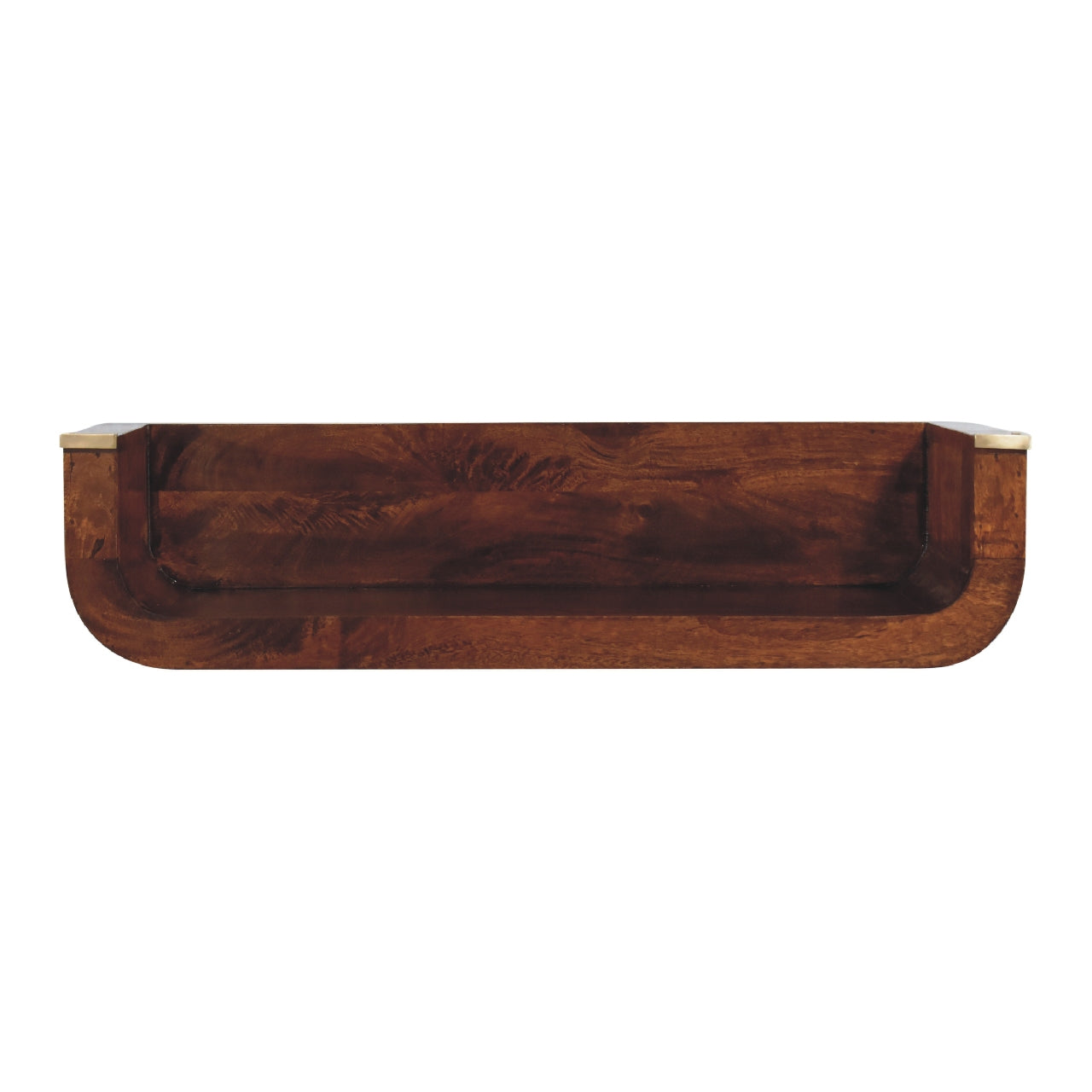 Indira Chestnut Floating Console Console table CasaFenix