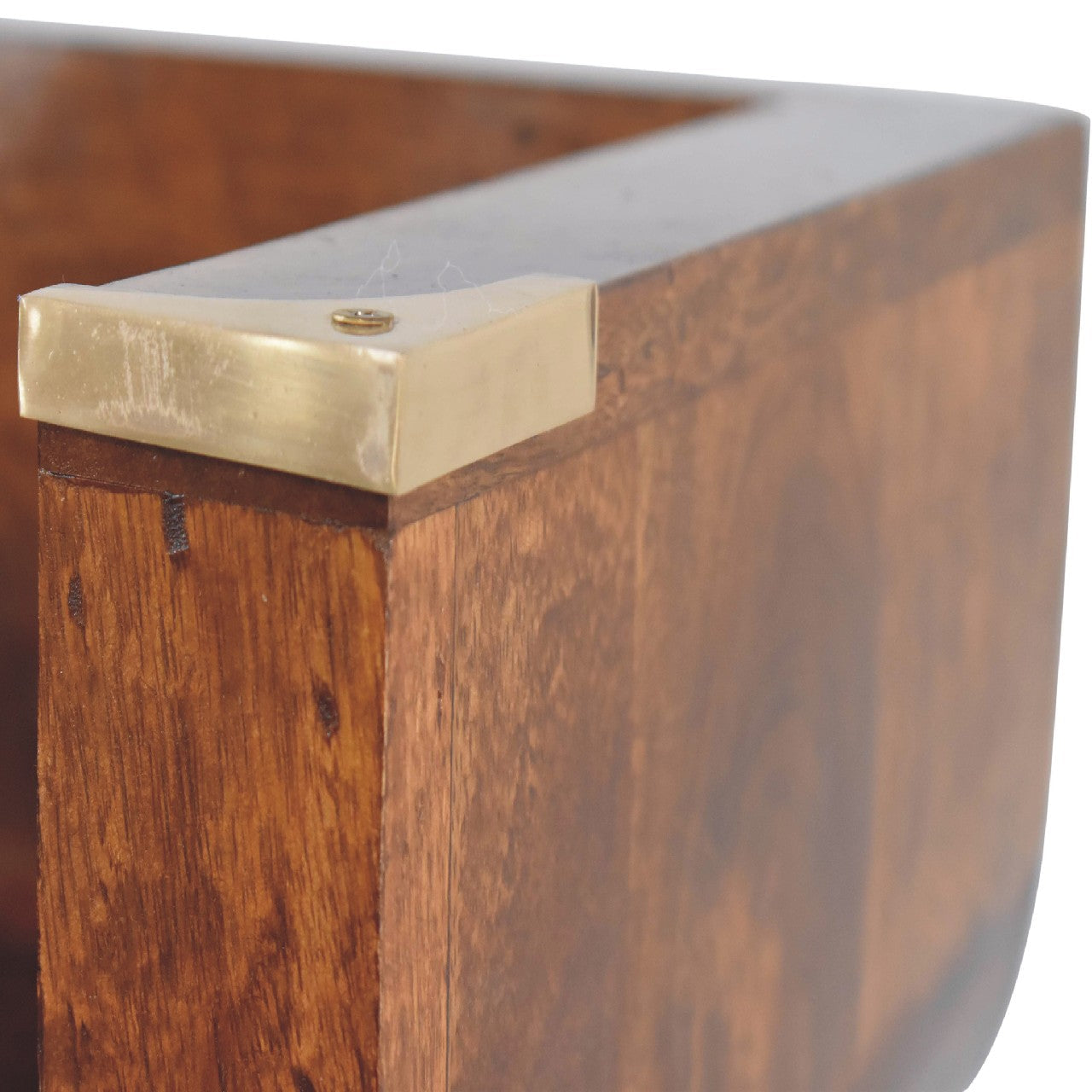 Indira Chestnut Floating Console Console table CasaFenix