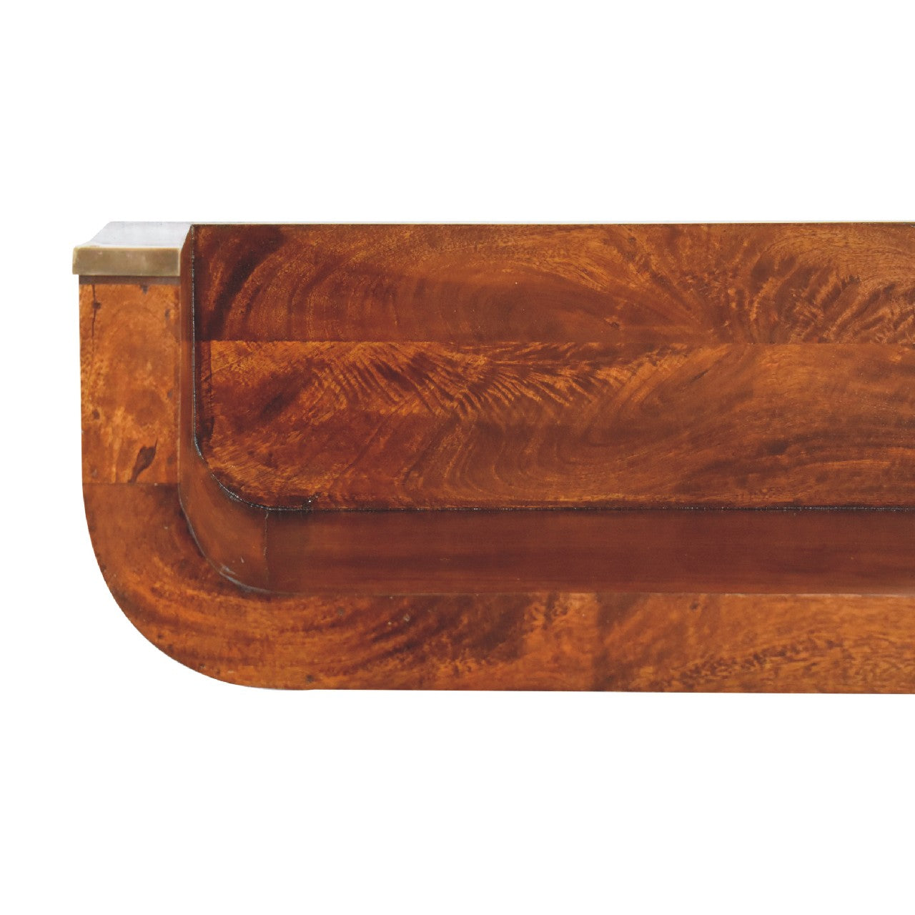 Indira Chestnut Floating Console Console table CasaFenix