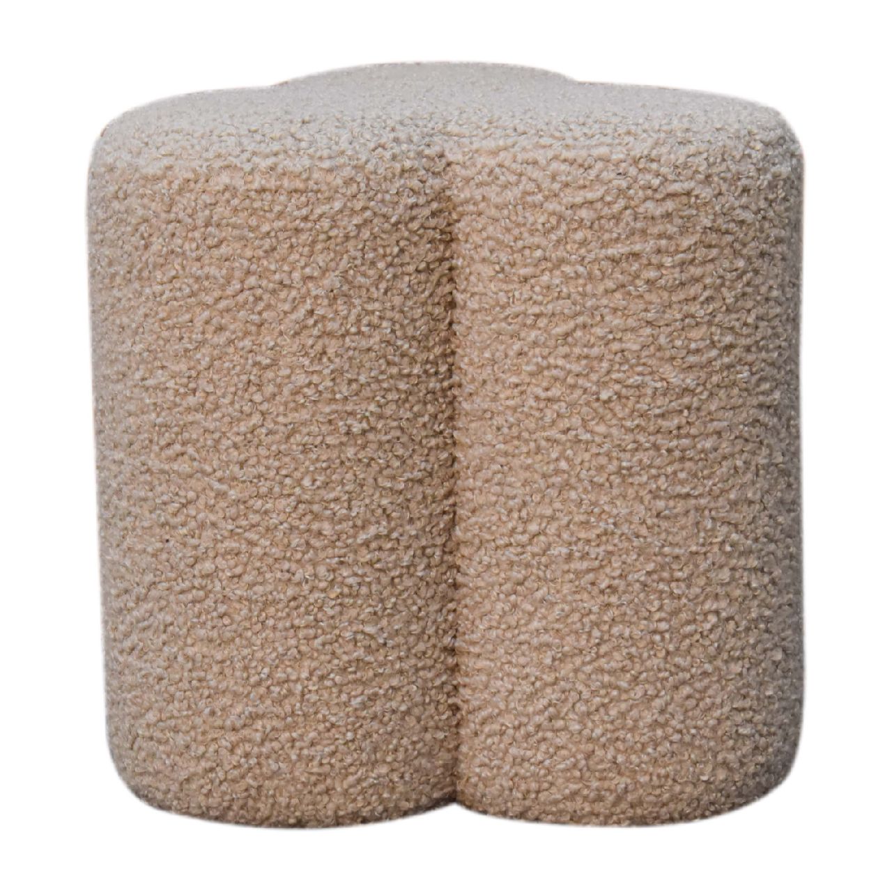 Mud Boucle Clover Footstool Footstool CasaFenix