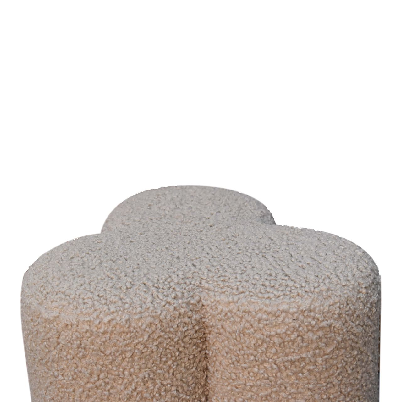 Mud Boucle Clover Footstool Footstool CasaFenix
