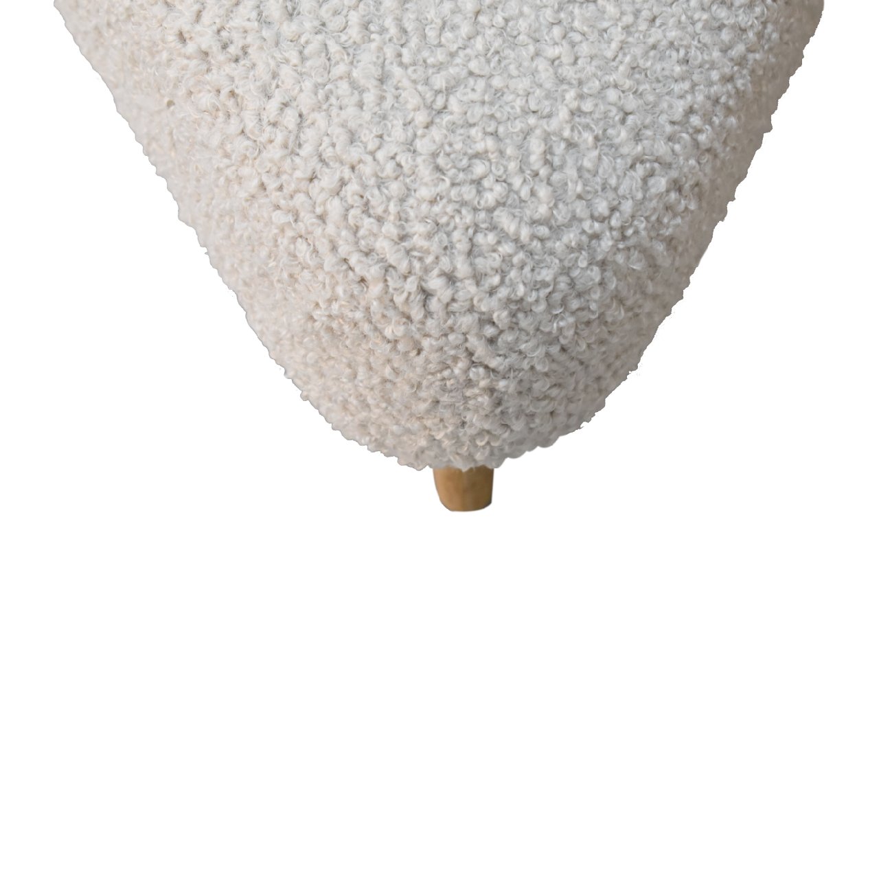 Mud Boucle Triangle Footstool Footstool CasaFenix