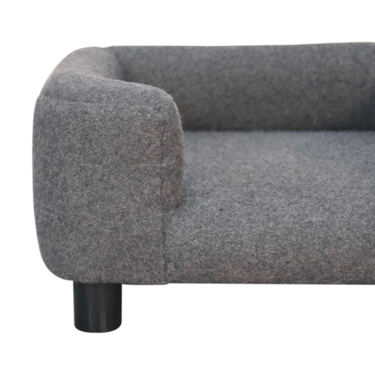 Mini Battleship Tweed Pet Sofa Bed Pet bed CasaFenix
