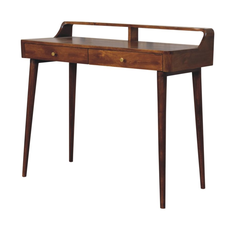 Elevated Chestnut Console Table Console table CasaFenix