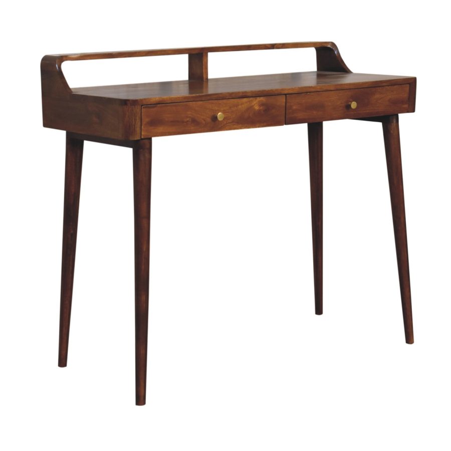 Elevated Chestnut Console Table Console table CasaFenix