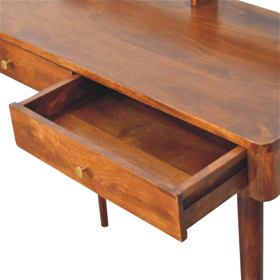 Elevated Chestnut Console Table Console table CasaFenix
