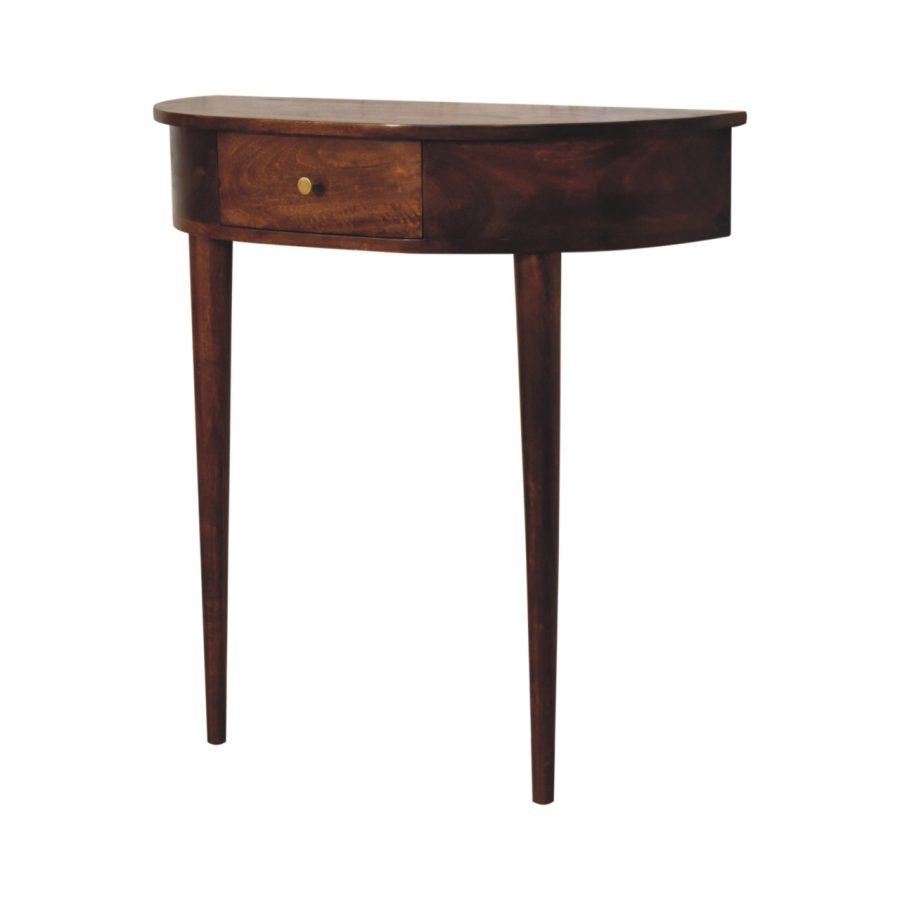 Backless Mounted Chestnut Console Console table CasaFenix