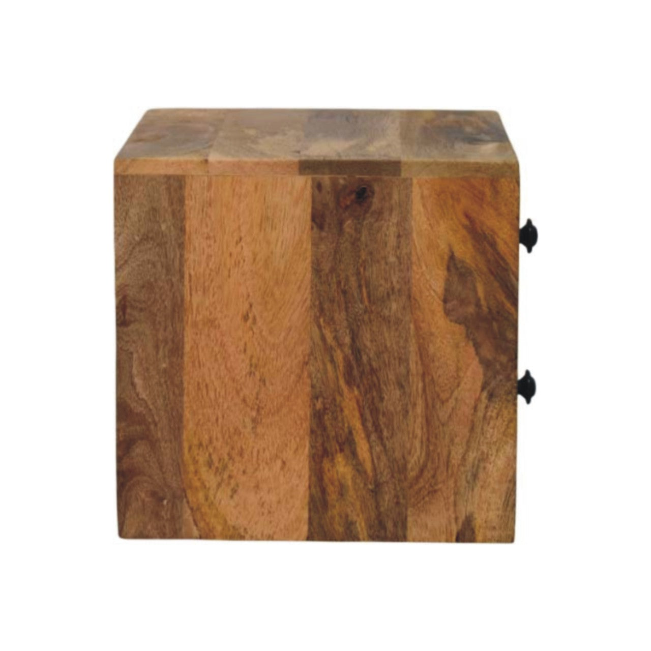 Solis 2-Drawer Oak-ish Wall Mounted Nightstand Bedside table / chest CasaFenix