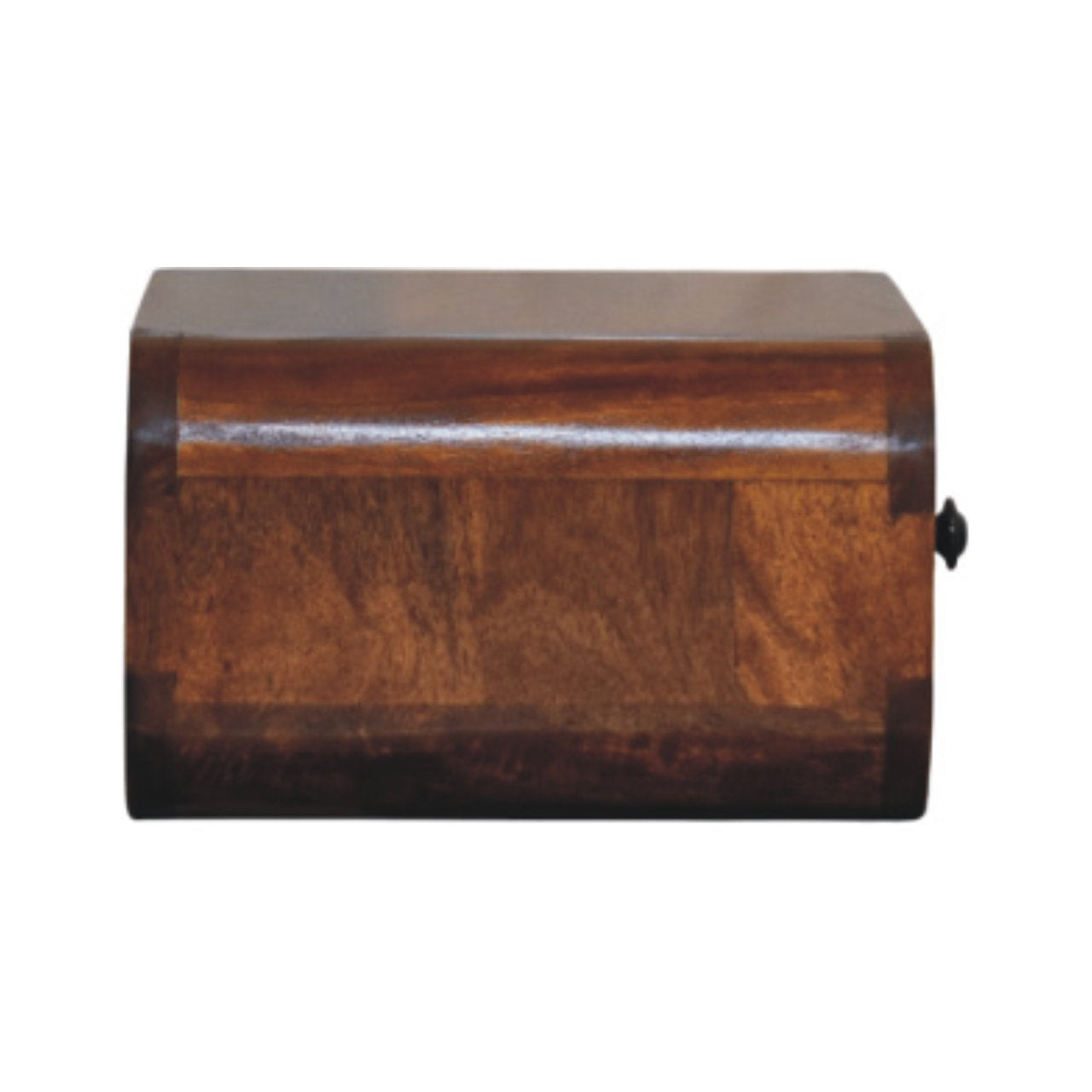 Avora Mini Wall-Mounted Chestnut 1 Drawer Nightstand Bedside table / chest CasaFenix