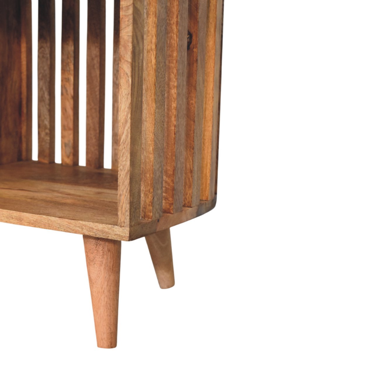Slatted Oak-ish Bench with 3 slots Benches CasaFenix