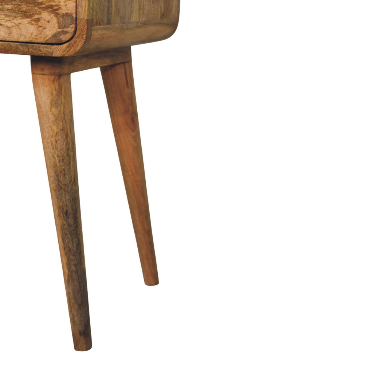 Avora Oak-ish Nightstand with 1 drawer Bedside table / chest CasaFenix