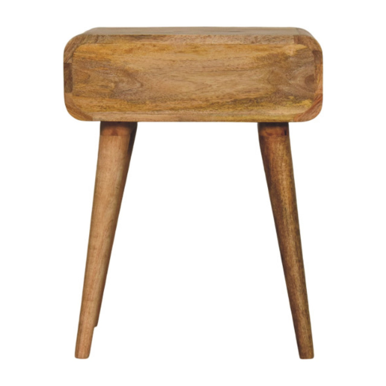Avora Oak-ish Nightstand with 1 drawer Bedside table / chest CasaFenix