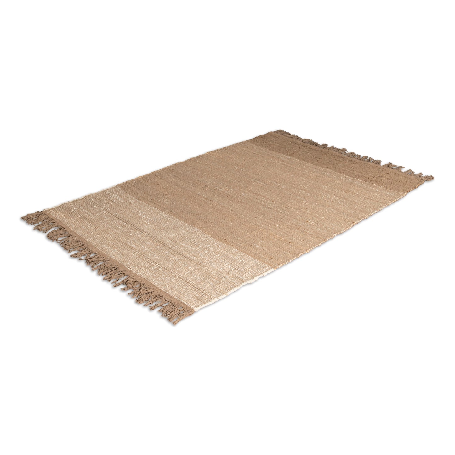 Natural Tones Jute & Cotton Rug 120 x 180cm Rugs CasaFenix