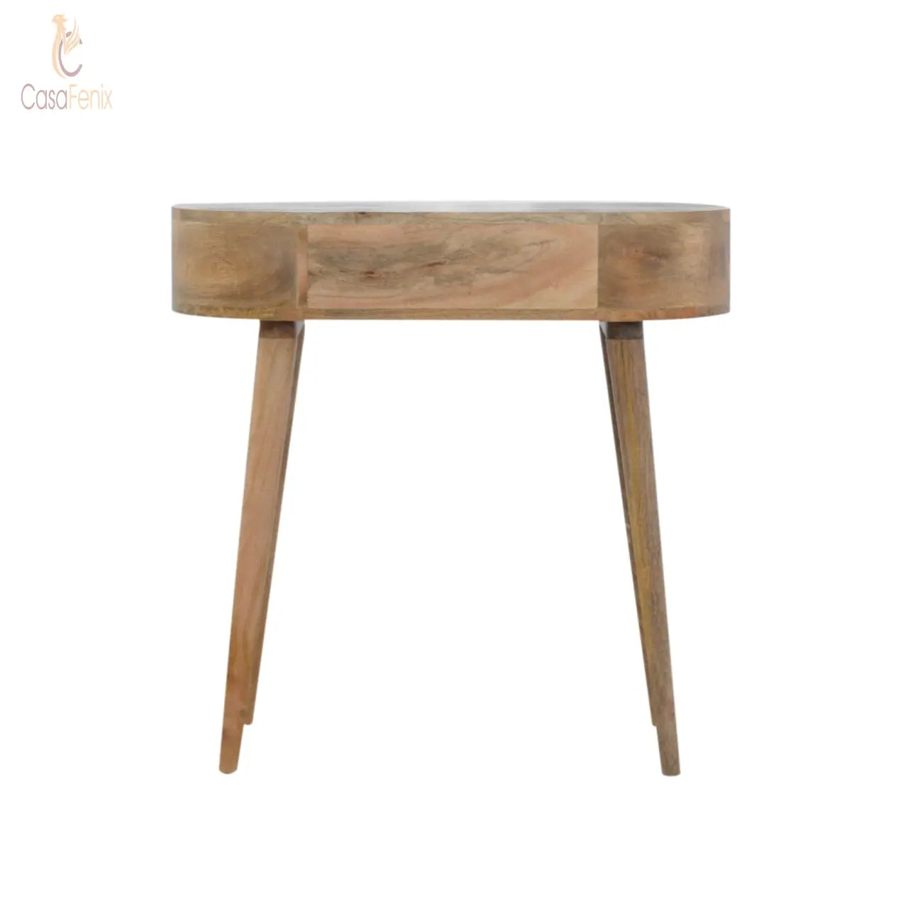 London Small Console Table 1 Drawer Oak-Ish FInish Tables CasaFenix