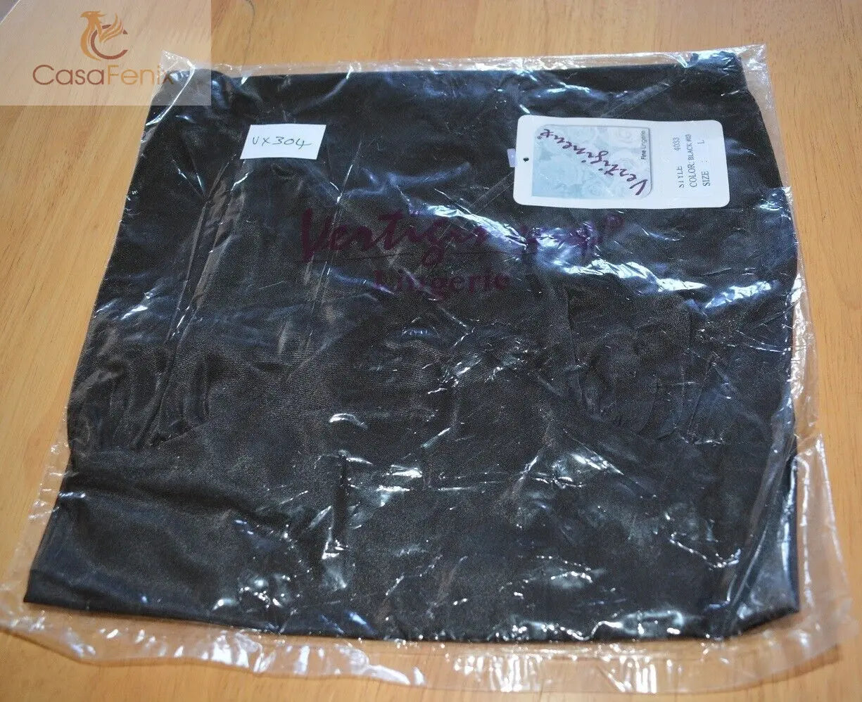 New Lingerie VX Intimate Black Chemise Metal Moon & Stars Accents Sz Medium 4033 Clothes, Shoes & Accessories:Women:Women's Clothing:Lingerie & Nightwear:Nightwear CasaFenix
