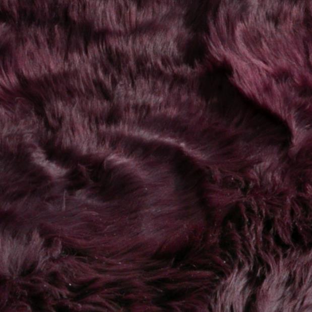 Purple Sheepskin Rug XXL 120 x 60cm 1.5kg - CasaFenix