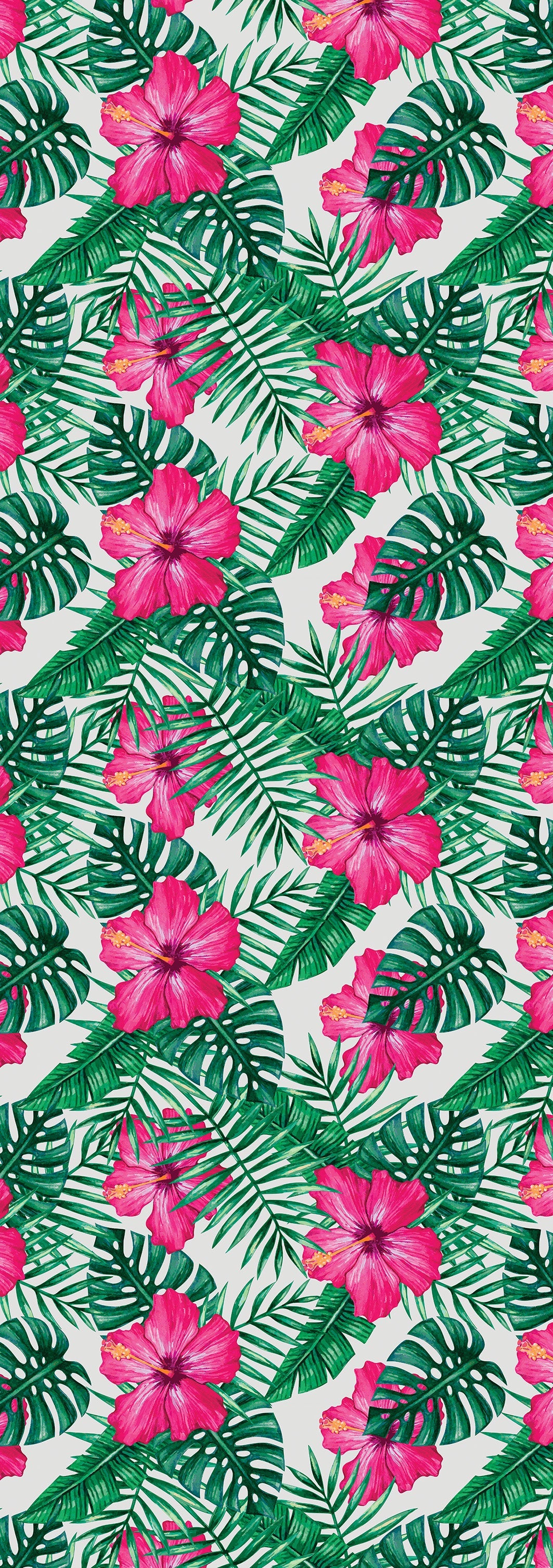 Monstera Vinyl Floor Mat 190x67cm Vinyl Floor Mat CasaFenix