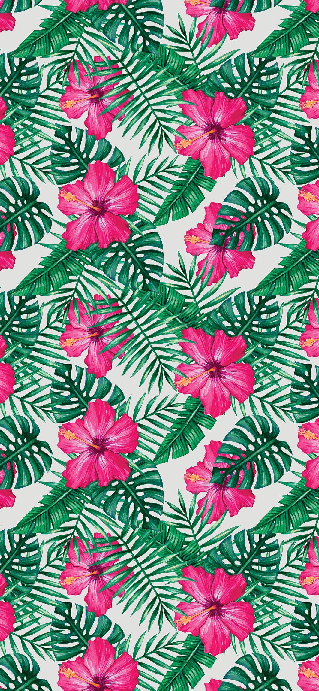 Monstera Vinyl Floor Mat 67x145cm Vinyl Floor Mat CasaFenix