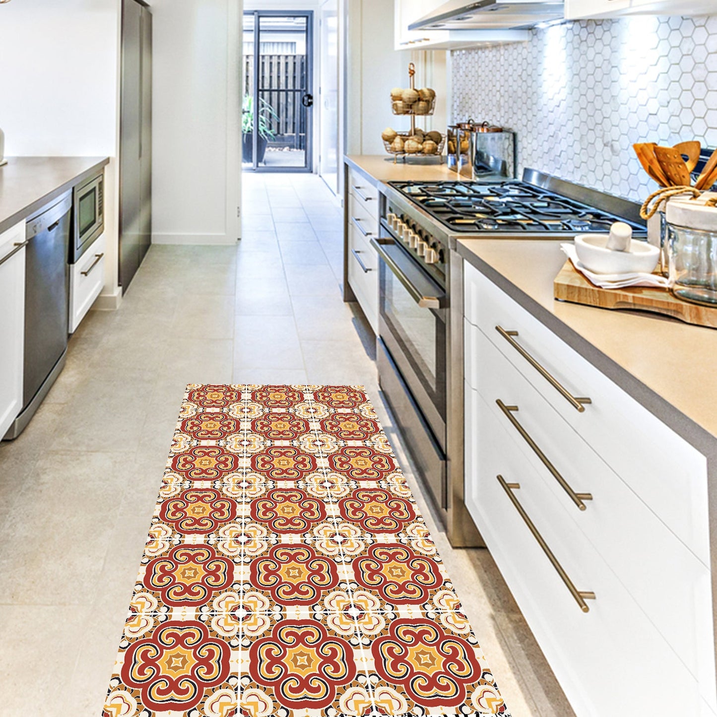 Naxos Vinyl Floor Mat 190x67cm Vinyl Floor Mat CasaFenix