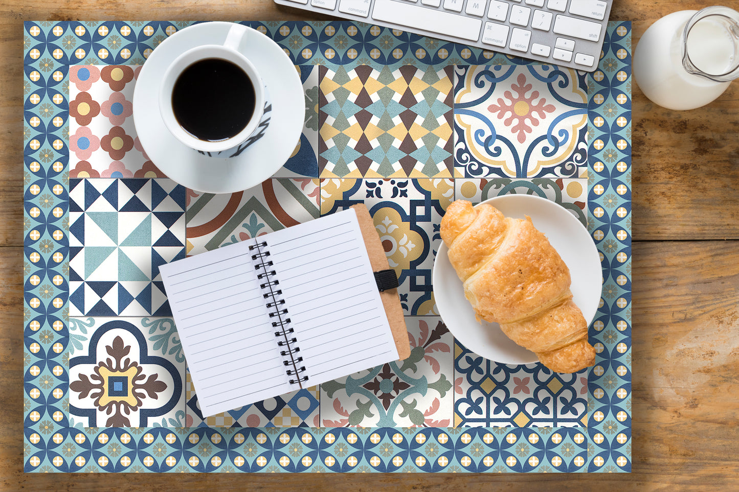 Siena Vinyl Table Mat 33x45cm (Set of 4) Vinyl Table Mat CasaFenix