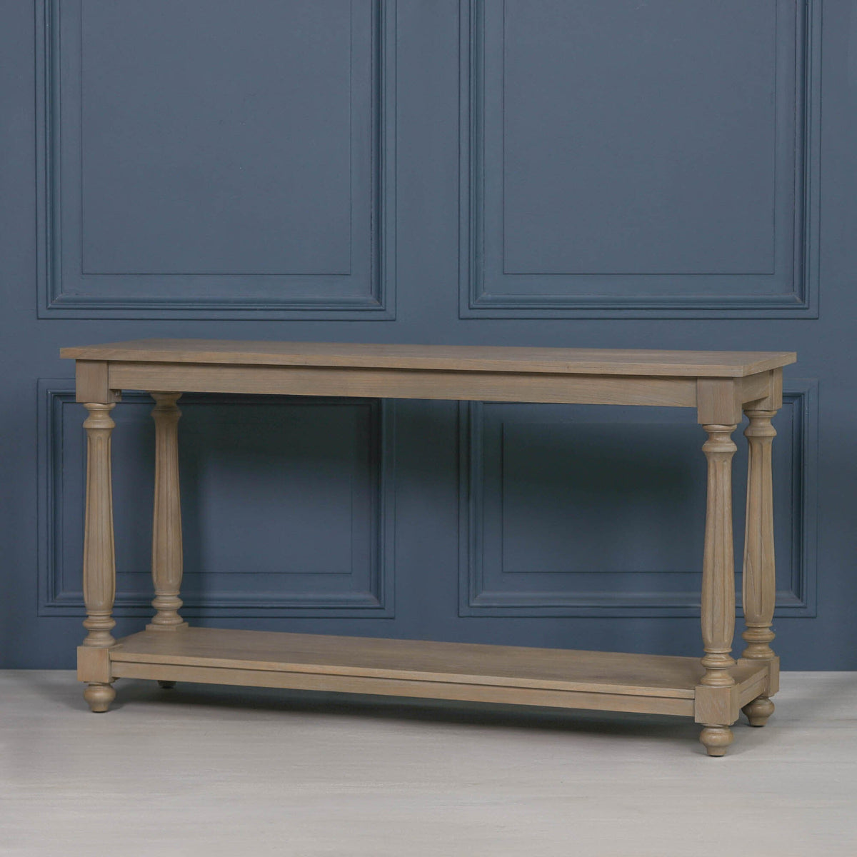 Rustic Wooden Farmhouse Console Table Console table CasaFenix