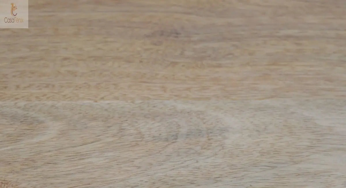 Nordic Style Bedside with 2 Drawers 100% Solid Mango Wood - CasaFenix