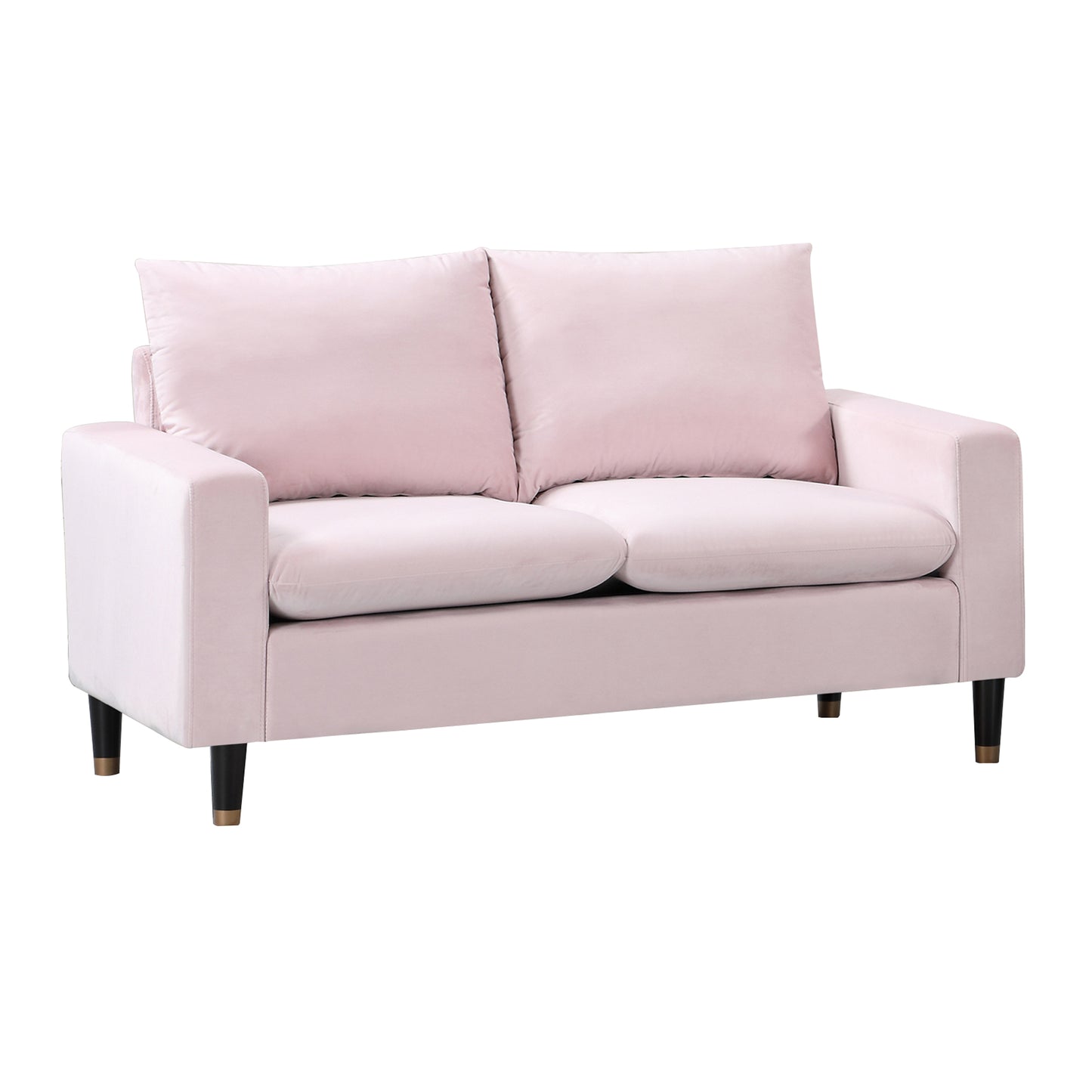 Plush Velvet Fabric Sofa Available in Blue, Green, Grey, or Teal. - CasaFenix