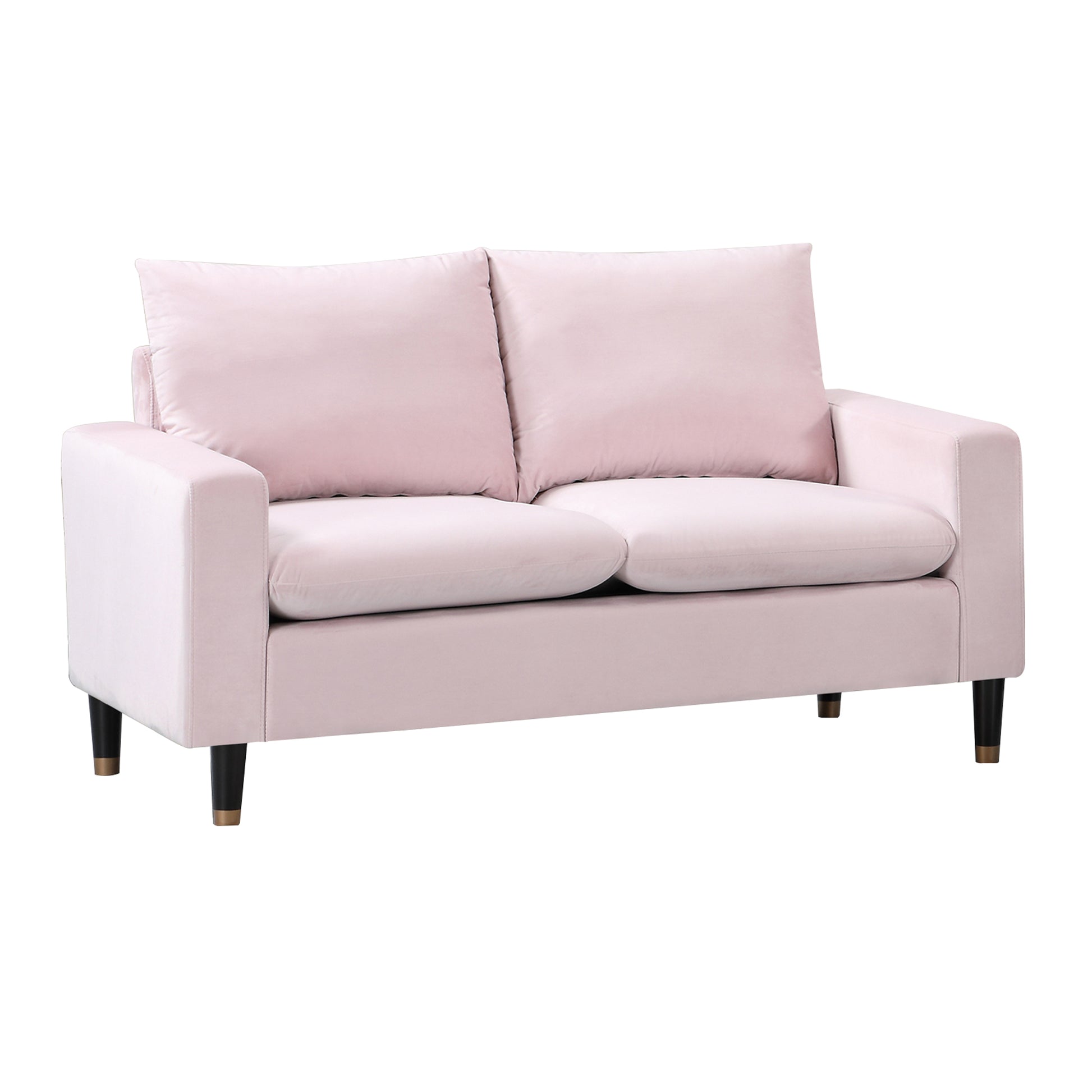 Plush Velvet Fabric Sofa Available in Blue, Green, Grey, or Teal. - CasaFenix