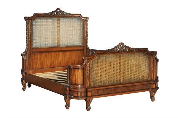 Amboise French Caned Bed - CasaFenix