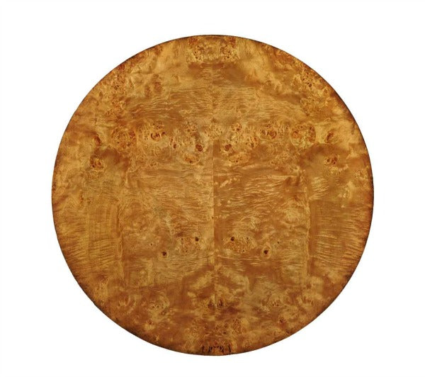 Cheshire Walnut Collection Pedestal Table with Lion Feet - CasaFenix