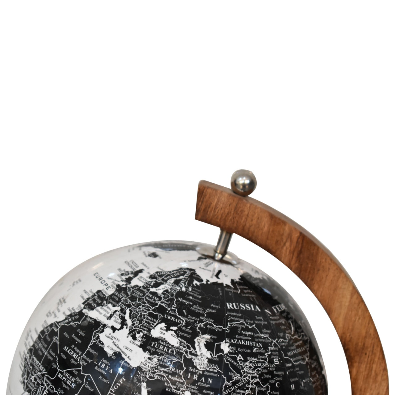 Black and White Globe - CasaFenix