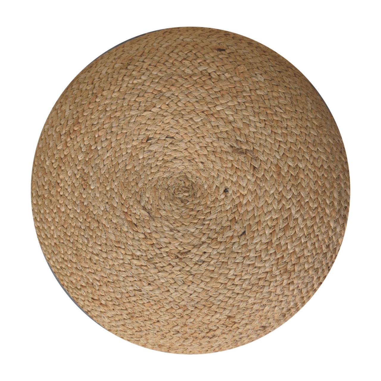 Natural Jute Pouffe - CasaFenix