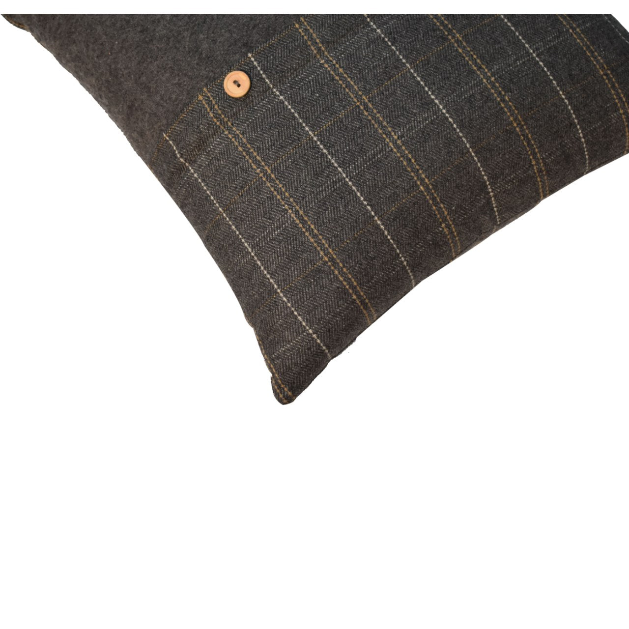 Quinn Cushion Set of 2 - Pewter Tweed - CasaFenix