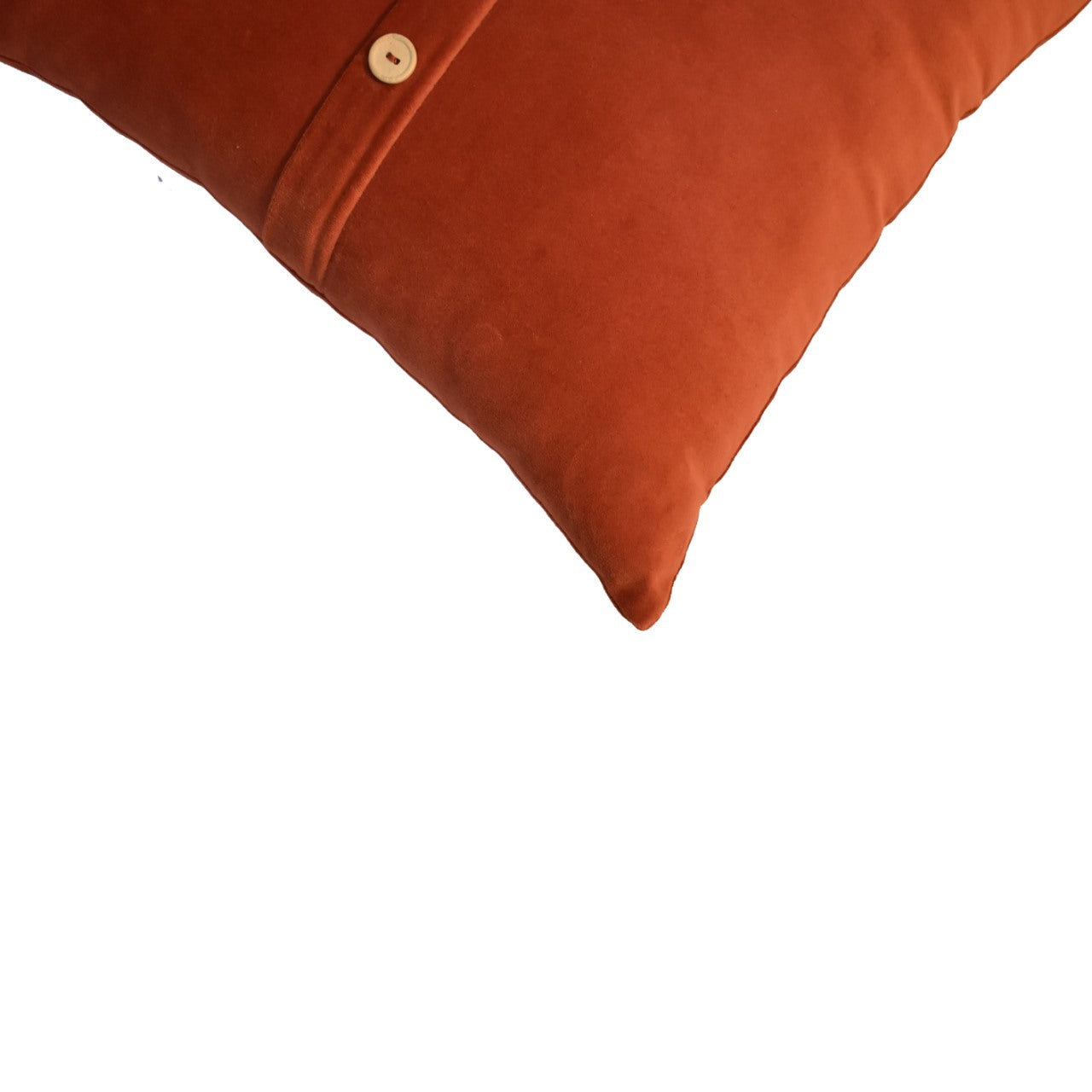 Quinn Cushion Set of 2 - Rust - CasaFenix