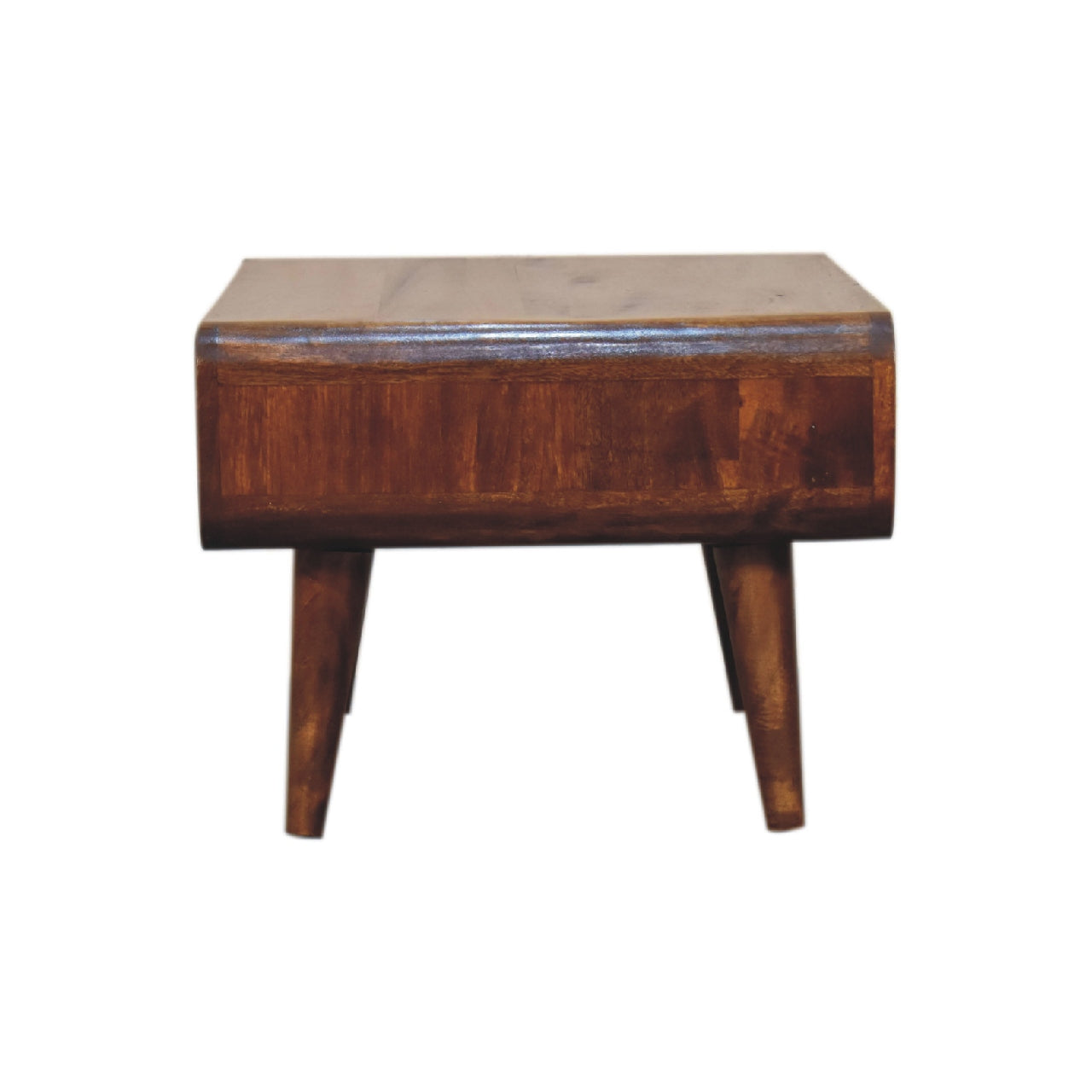 Open Chestnut Finish Media Unit - CasaFenix