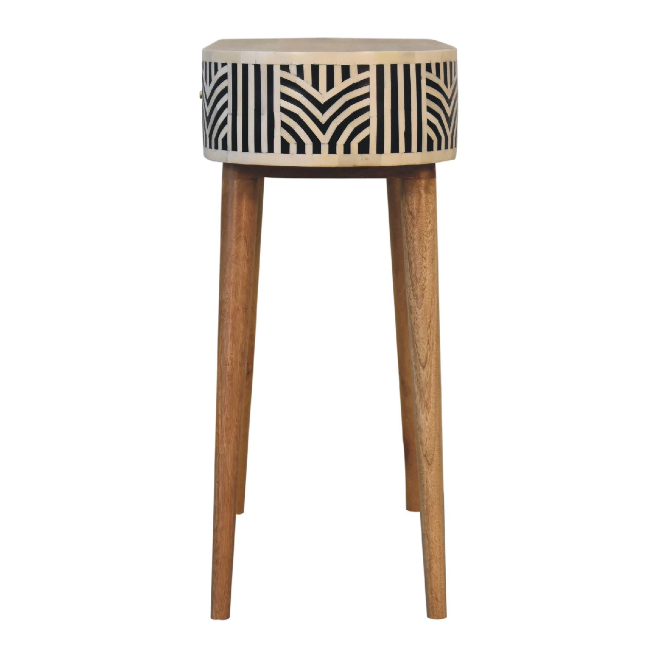 Edessa Bone Inlay Console Table - CasaFenix