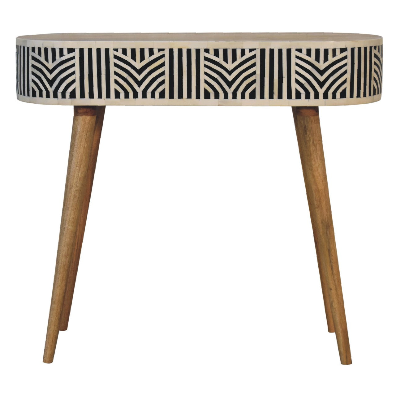 Edessa Bone Inlay Console Table - CasaFenix